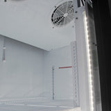 Turbo Air Sliding Glass Door Refrigerated Merchandiser, 2 Section, 41"W