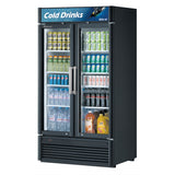 Turbo Air Super Deluxe Refrigerated Merchandiser, 2 Section, 39"W