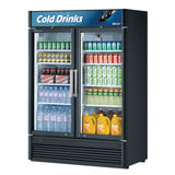 Turbo Air Super Deluxe Refrigerated Merchandiser, 2 Section, 51"W
