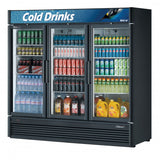 Turbo Air Super Deluxe Refrigerated Merchandiser, 3 Section, 78"W