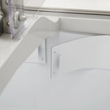 Turbo Air Ice Cream Dipping Cabinet, 89"W, White