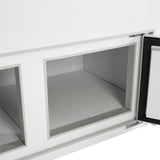 Turbo Air Ice Cream Dipping Cabinet, 68"W, White