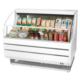 Turbo Air Open Display Merchandiser, Horizontal, 39"W, White