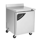 Turbo Air Super Deluxe Worktop Refrigerator, 1 Section, 1 Door, 27"W
