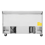 Turbo Air Super Deluxe Worktop Refrigerator, 2 Section, 2 Doors, 60"W