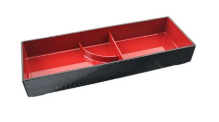Lacquer Lunch Box 14-1/4 X 4 7/8 X 2-1/4