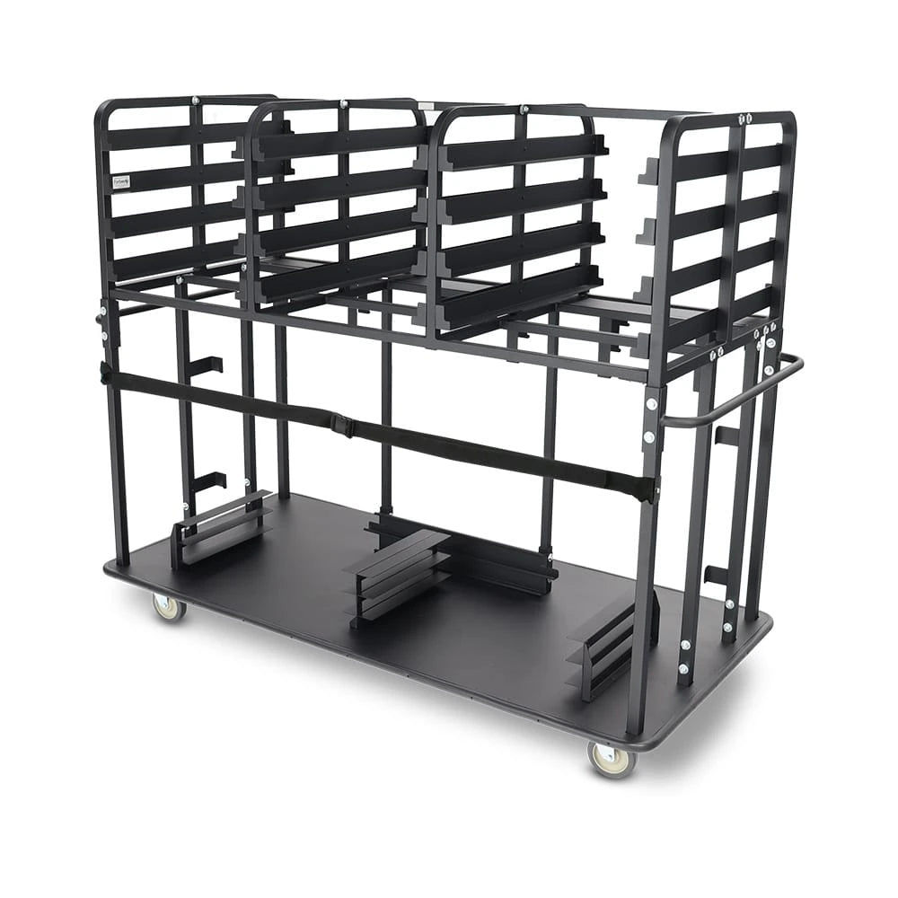 Forbes TRIO transport/storage cart · shown empty