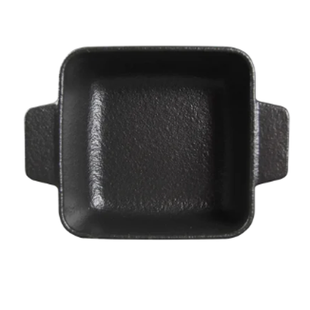 5'' Black Square Baking Dish 12 Oz.