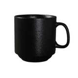 Stackable Black Mug 11 Oz.