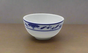 BOWL (BL) 7oz 4"Dx2"H CAC BLUE LOTUS