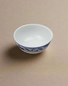 BOWL BLUE LOTUS 4-1/2"Dx2-1/4"H 9oz