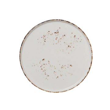 10’’ Round Stackable Plate Splash Blanch