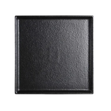 8’’ Black Stackable Square Plate