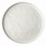 10"D x 1"H Round. Flat PLATE  Natural series