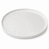 10"D x 1"H Round. Flat PLATE  Natural series