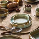 7'' Rd. Baking Dish W/Handle Fire Earth 10 Oz.