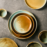 3.25'' Rd. Stackable Dish Fire Earth 4 Oz.