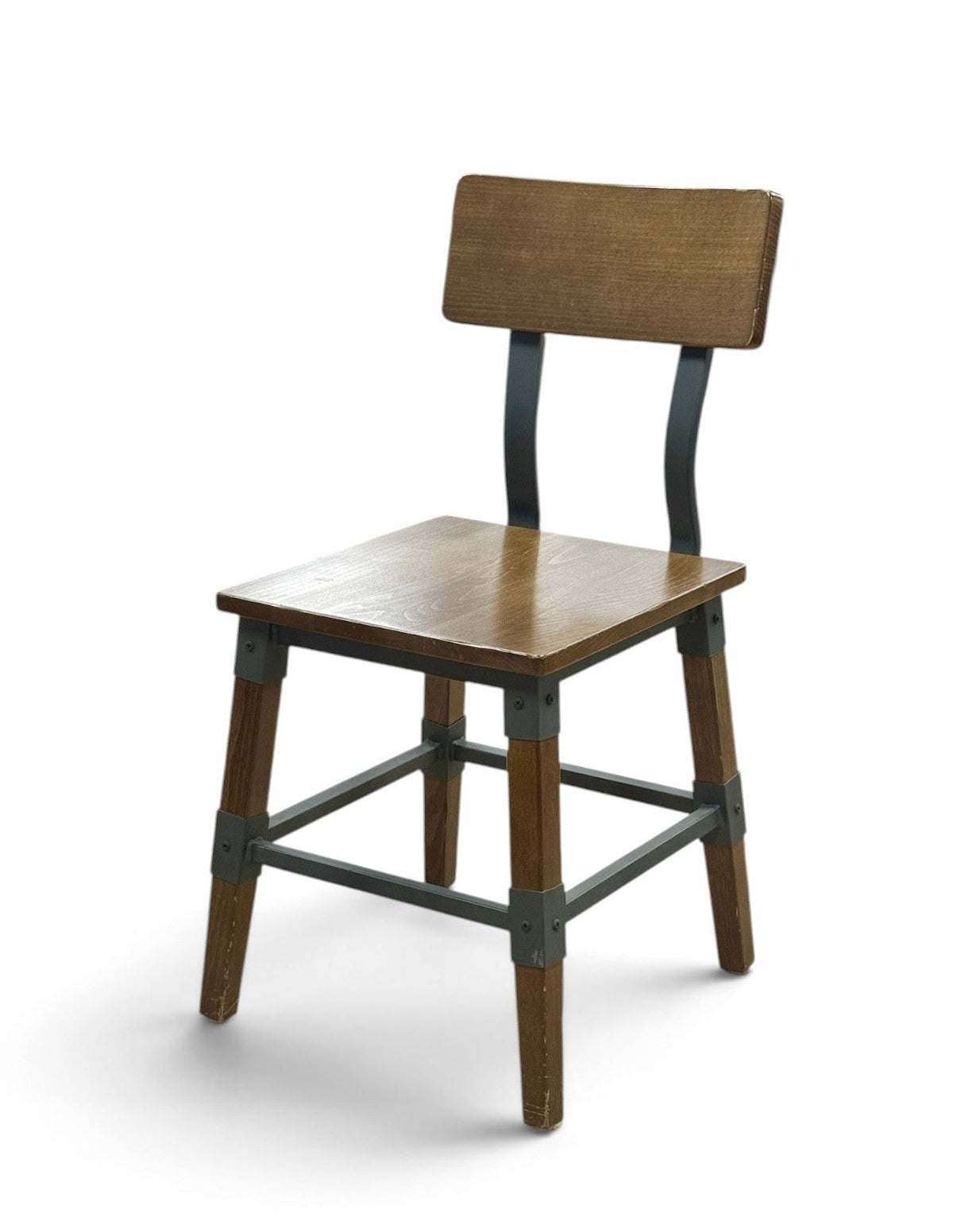 Light Walnut Beechwood Seat and Back Restaurant Chair