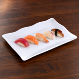 24140WT — A Spaced Sushi Presentation