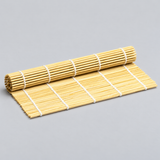 27-0006 bamboo sushi mat in a supported elevated view