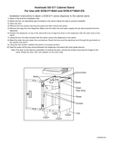 Hoshizaki SD-271 original stand installation instructions and mounting illustration.