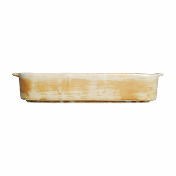 10 x 6.5'' Rect. Baking Dish W/Handle Fire Earth 36 Oz.