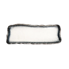 12½″ × 4½″ SeaCrest Stoneware Rectangular Plate