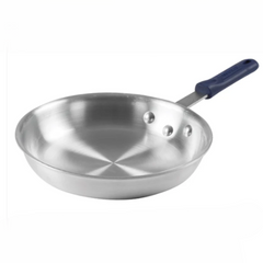Fry Pan 14" Alu. Natural Finish Silicone Handle