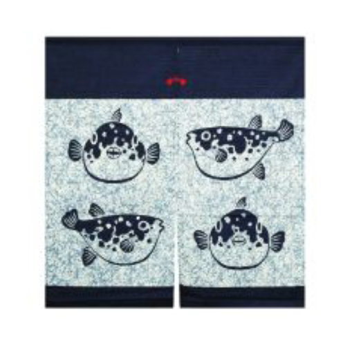 Noren 85 x 90cm (Blowfishes)