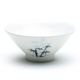Melamine Round Bowl 4-5/8", Bamboo