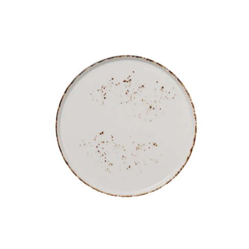 9’’ Round Stackable Plate Splash Blanch