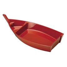 Lacquer Sushi Boat - 11-1/2"X5-1/2"X1-1/2"
