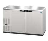 Hoshizaki BB59-S 59.5" Stainless Steel Solid Door Back Bar Refrigerator
