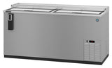 Hoshizaki CC65-S 65.5" Stainless Steel Slide-Top Bottle Cooler