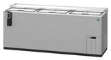 Hoshizaki CC80-S 80" Stainless Steel Slide-Top Bottle Cooler