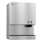 Hoshizaki DCM-751BWH 782 lb/Day Water-Cooled Push-Button Cubelet Ice and Water Dispenser