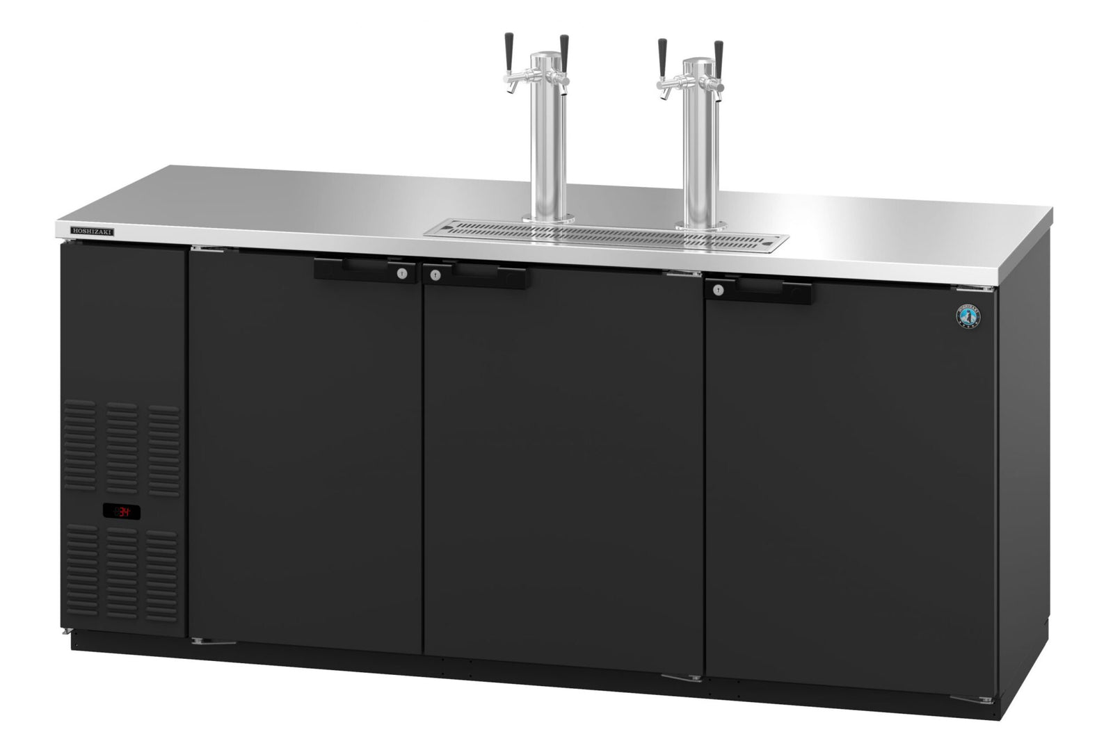 Hoshizaki DD80 80" Black Vinyl Direct Draw Beer Dispenser