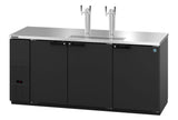 Hoshizaki DD80 80" Black Vinyl Direct Draw Beer Dispenser