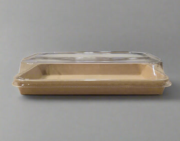 TOGO KRAFT PAPER TRAY / LID