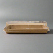 TOGO KRAFT PAPER TRAY / LID  600 pcs