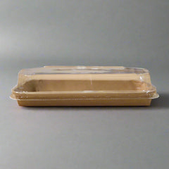 TOGO KRAFT PAPER TRAY / LID  600 pcs