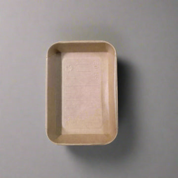 TOGO KRAFT PAPER TRAY / LID
