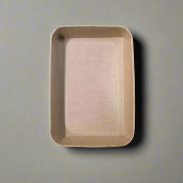 TOGO KRAFT PAPER TRAYwith LID
