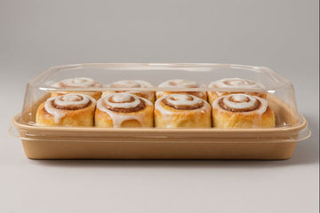 TOGO KRAFT PAPER TRAY / LID 600pcs