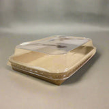 SUSHI TOGO KRAFT PAPER TRAY / LID