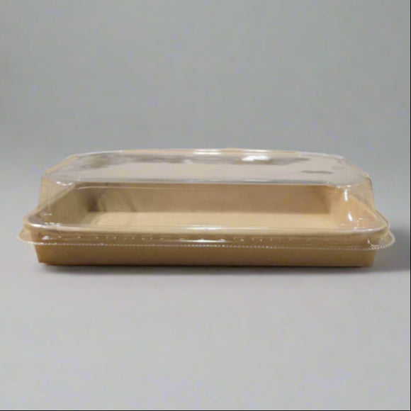 SUSHI TOGO KRAFT PAPER TRAY / LID