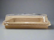 TOGO KRAFT PAPER TRAYwith LID