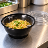GW-NCB502 noodle bowl with noodles held in its removable insert