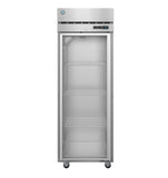 Hoshizaki F1A-FG 23.1 cu ft 1-Section Full Glass Door Reach-In Freezer
