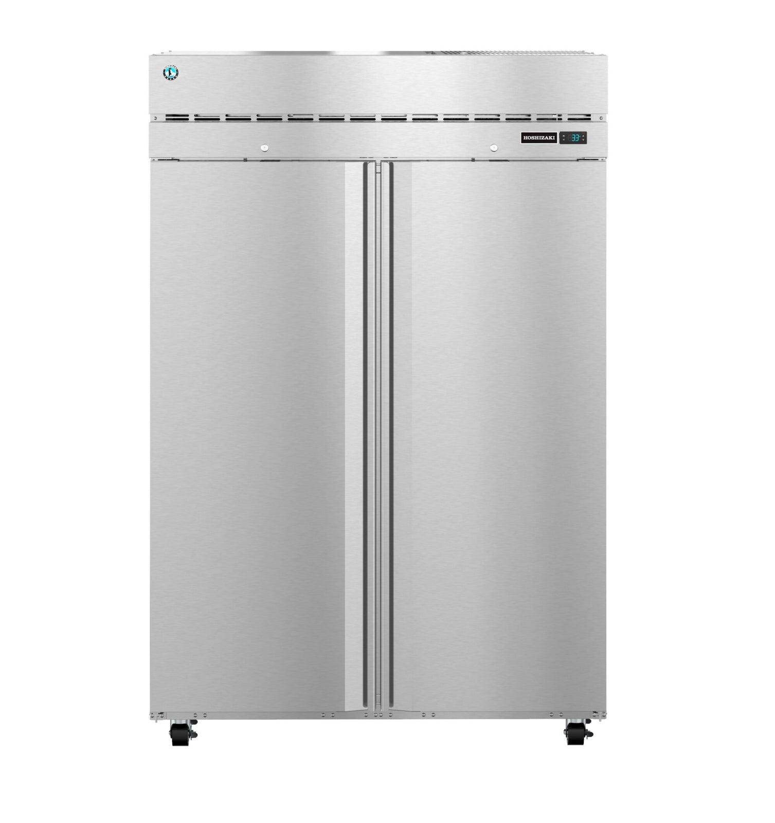 Hoshizaki F2A-FSN 47.11 cu ft 2-Section Full Stainless Steel Door Reach-In Freezer